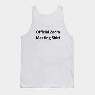 Official Zoom Meeting Shirt Tank Top